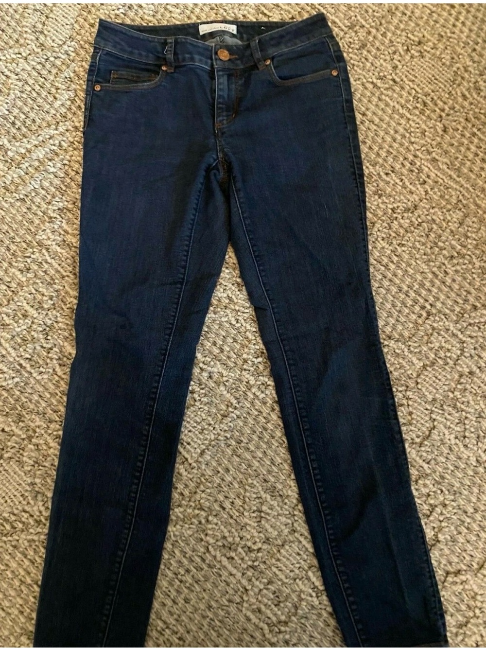 LOFT  Made and Loved Dark Blue Denim Jeans Size 25/0 - 026